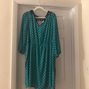 Tamara Lattice Detail Dress